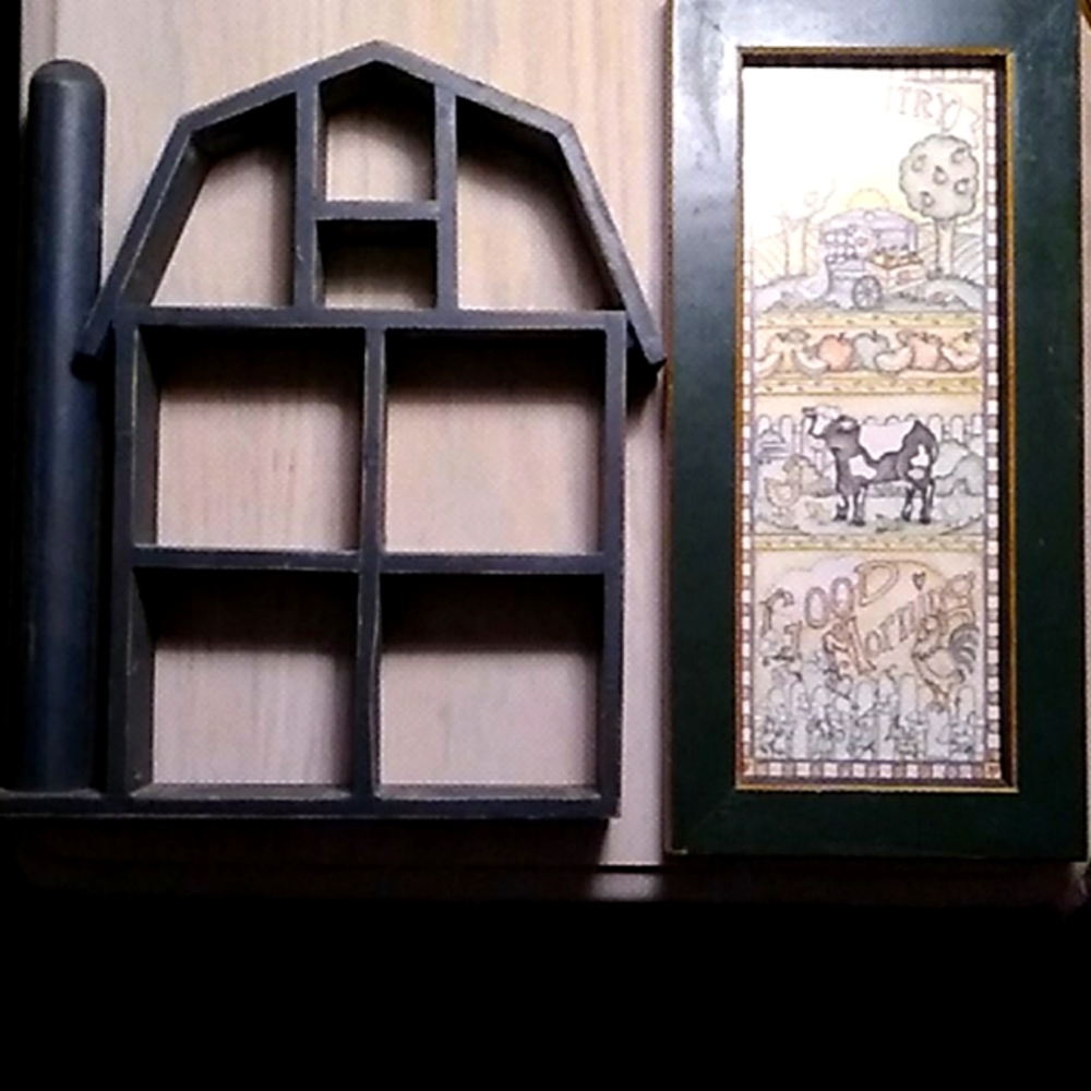 HOST PICK!!!!!!! Country Home Decor..2 pieces